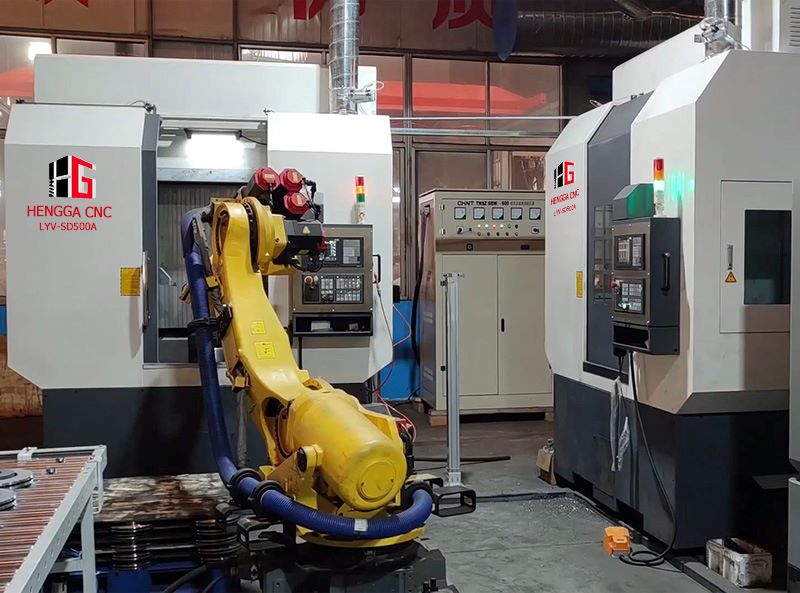 剎車盤自動(dòng)化生產(chǎn)線