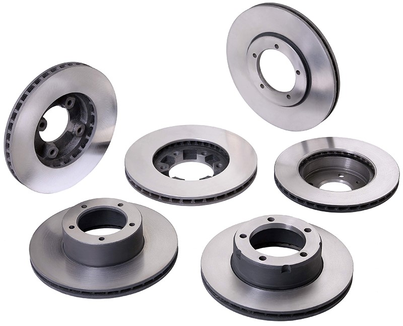 圖4 通風(fēng)剎車盤(雙片盤) 圖4 通風(fēng)剎車盤(雙片盤)